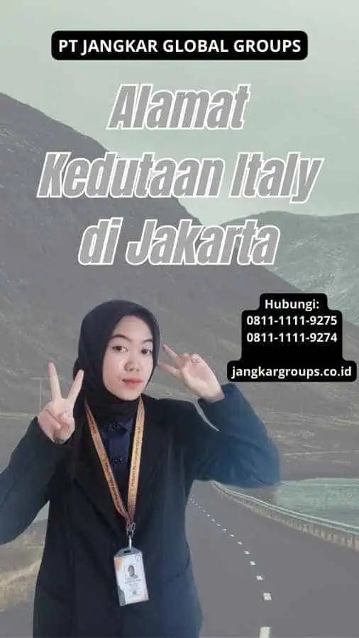 Alamat Kedutaan Italy di Jakarta