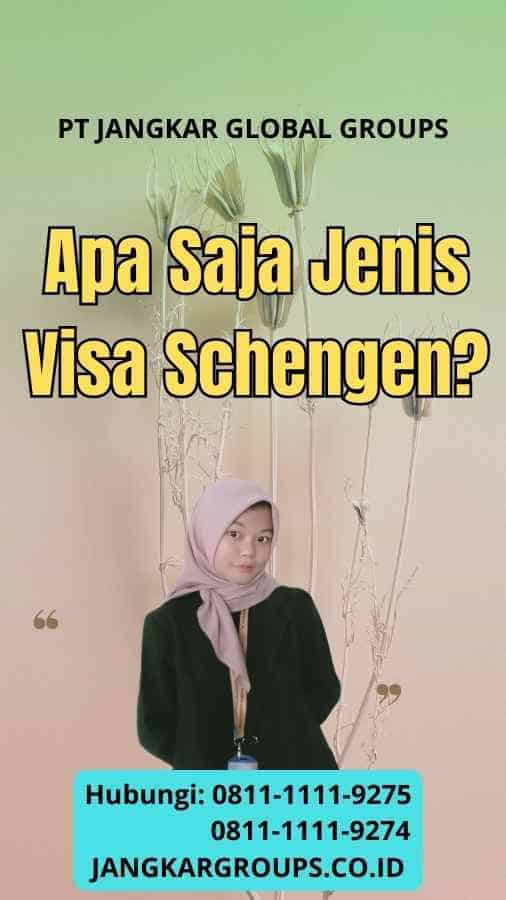 Apa Saja Jenis Visa Schengen
