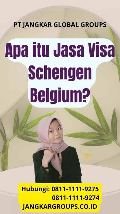 Apa itu Jasa Visa Schengen Belgium