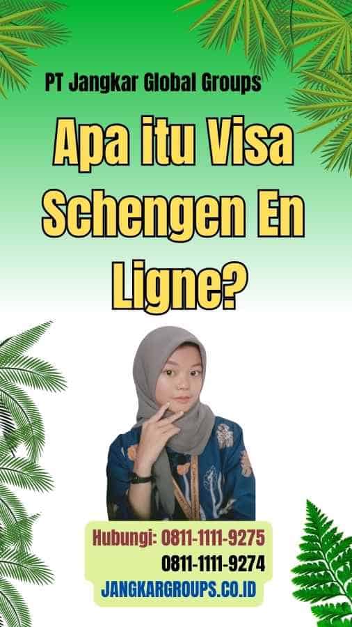 Apa itu Visa Schengen En Ligne
