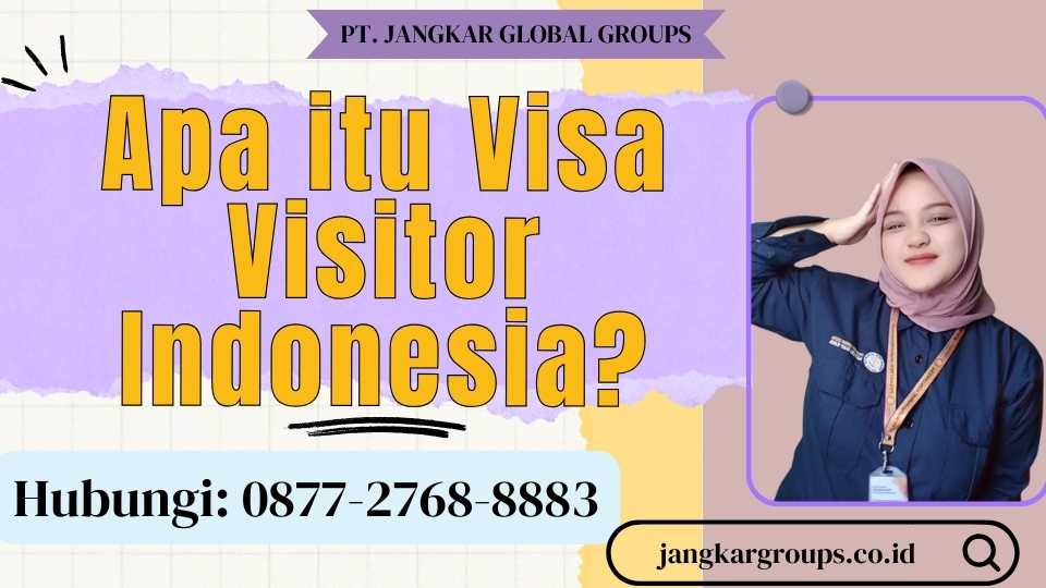 Apa itu Visa Visitor Indonesia