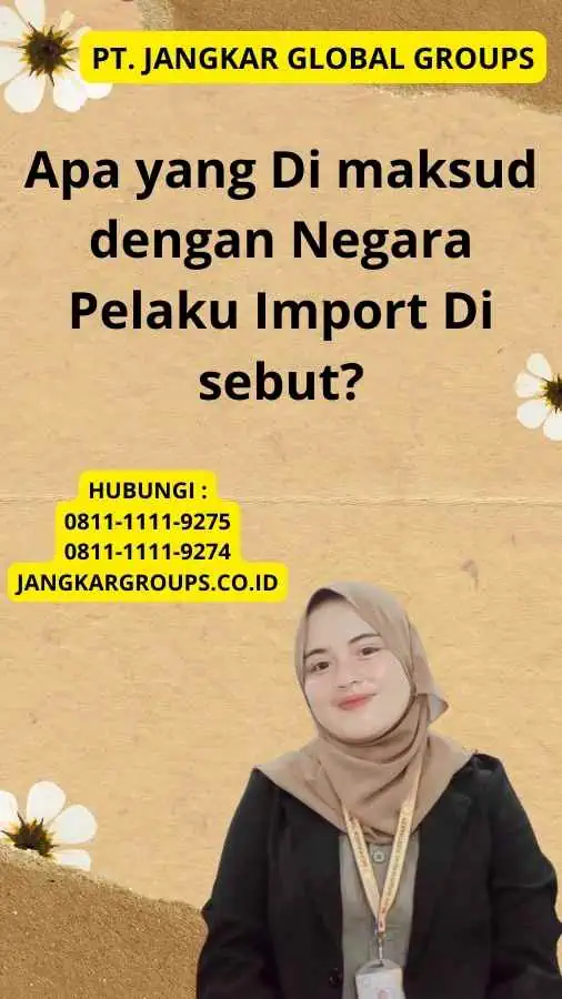 Apa yang Di maksud dengan Negara Pelaku Import Di sebut?