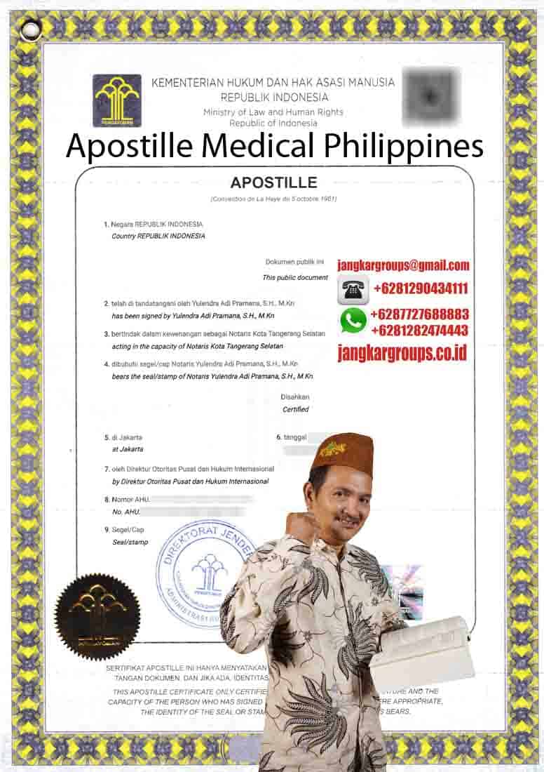 Apostille Medical Philippines