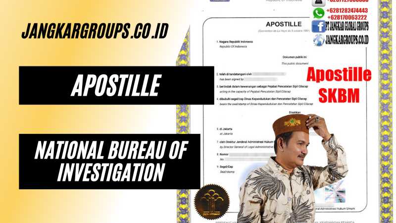 Apostille National Bureau of Investigation