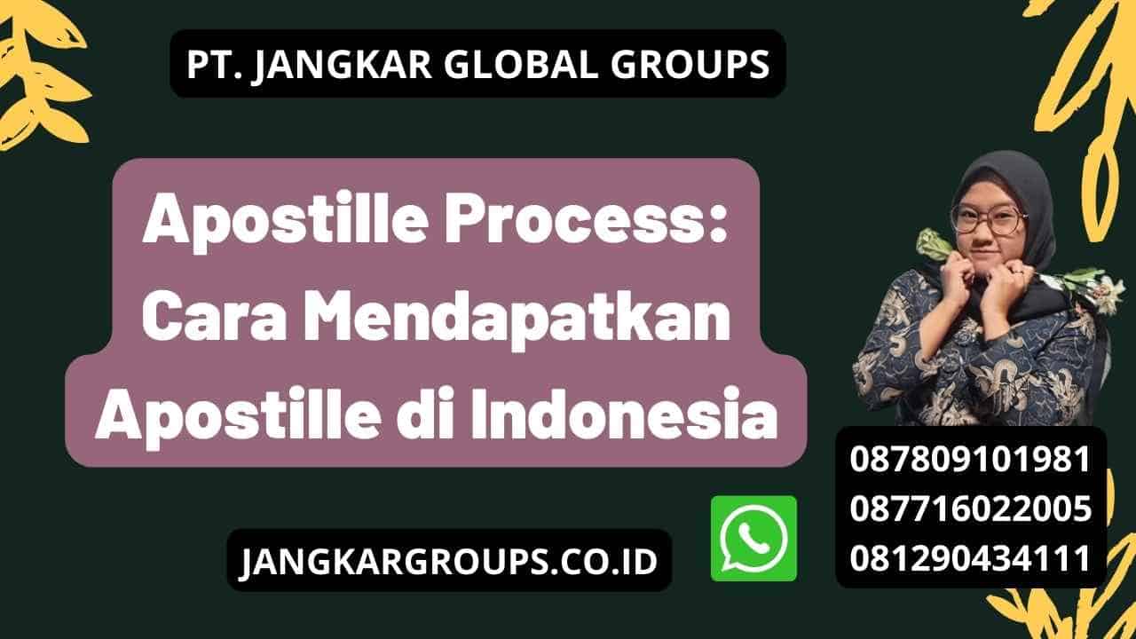 Apostille Process: Cara Mendapatkan Apostille di Indonesia
