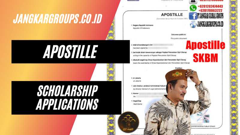 Apostille Scholarship Applications
