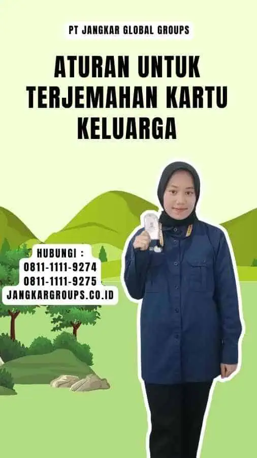 Aturan untuk Terjemahan Kartu Keluarga