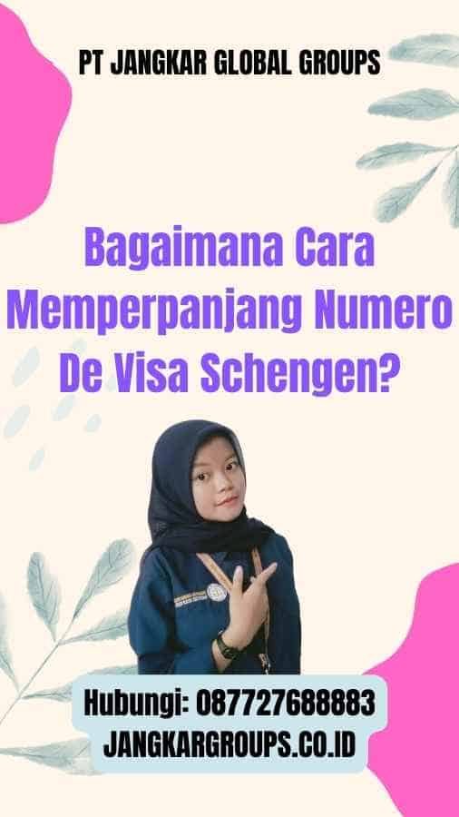 Bagaimana Cara Memperpanjang Numero De Visa Schengen