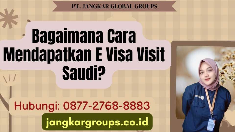 Bagaimana Cara Mendapatkan E Visa Visit Saudi