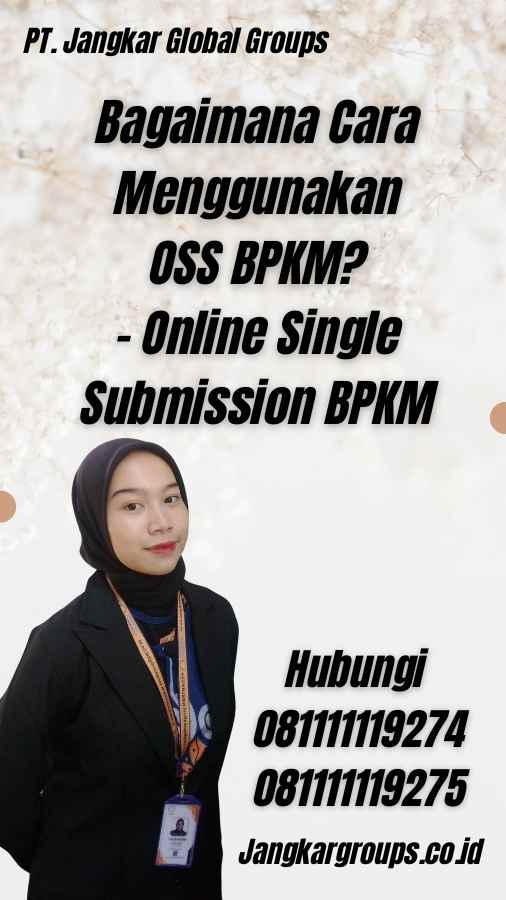 Bagaimana Cara Menggunakan OSS BPKM? - Online Single Submission BPKM