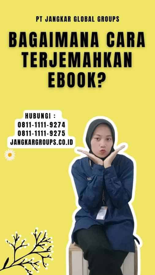 Bagaimana Cara Terjemahkan Ebook