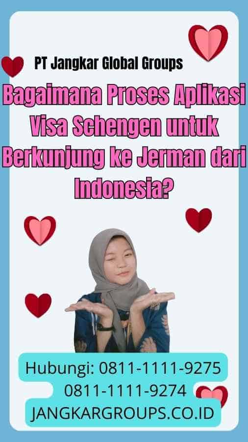 Bagaimana Proses Aplikasi Visa Schengen untuk Berkunjung ke Jerman dari Indonesia