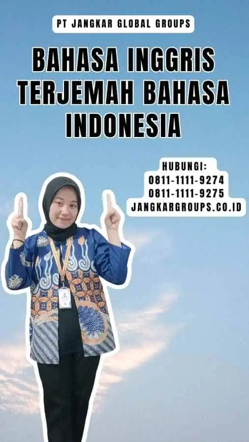 Bahasa Inggris Terjemah Bahasa Indonesia