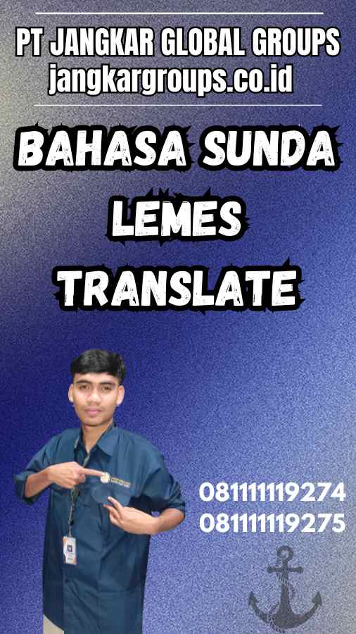 Bahasa Sunda Lemes Translate