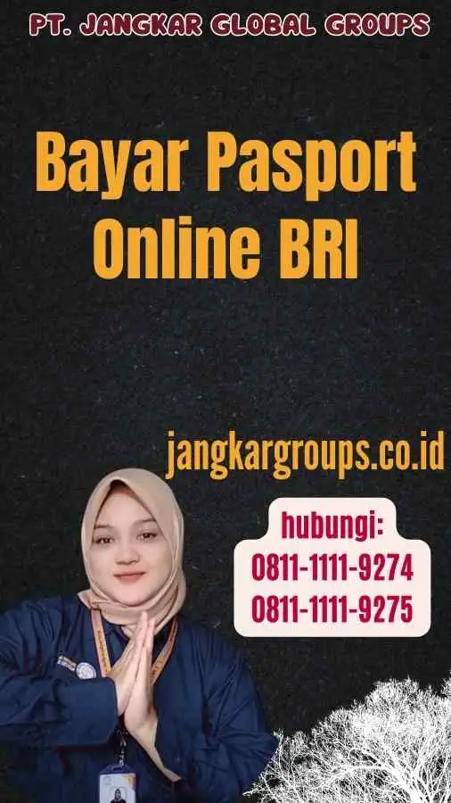 Bayar Pasport Online BRI