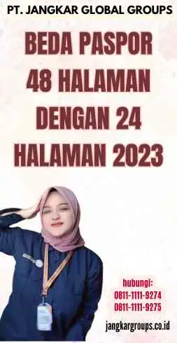 Beda Paspor 48 Halaman Dengan 24 Halaman 2023