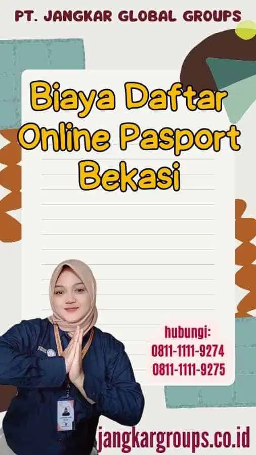 Biaya Daftar Online Pasport Bekasi