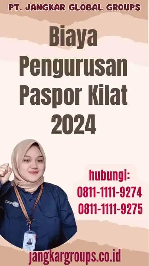 Biaya Pengurusan Paspor Kilat 2024