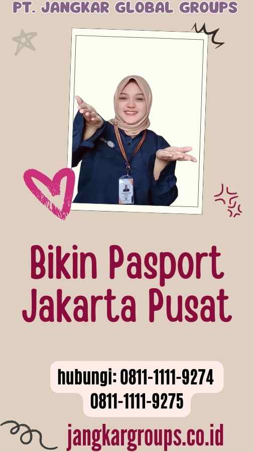 Bikin Pasport Jakarta Pusat