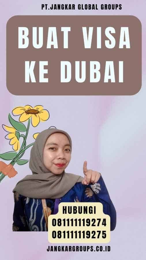 Buat Visa Ke Dubai