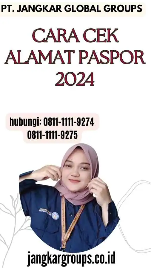 Cara Cek Alamat Paspor 2024