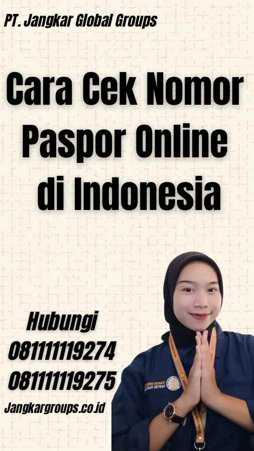 Cara Cek Nomor Paspor Online di Indonesia