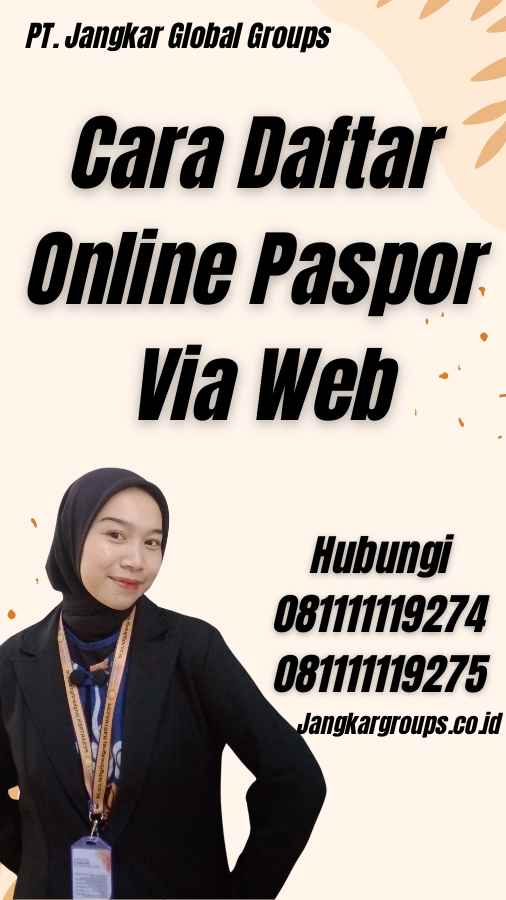 Cara Daftar Online Paspor Via Web