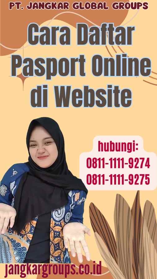 Cara Daftar Pasport Online di Website