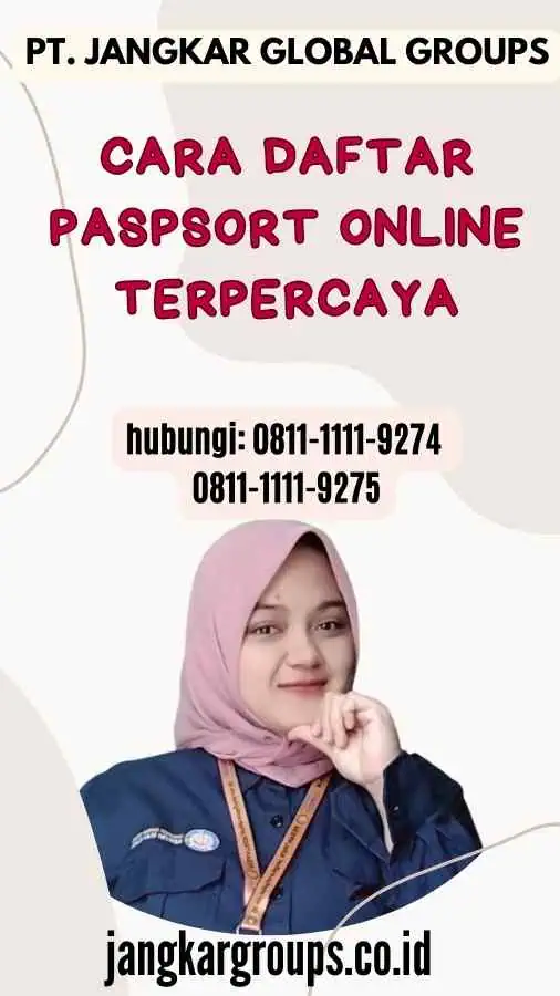 Cara Daftar Paspsort Online Terpercaya