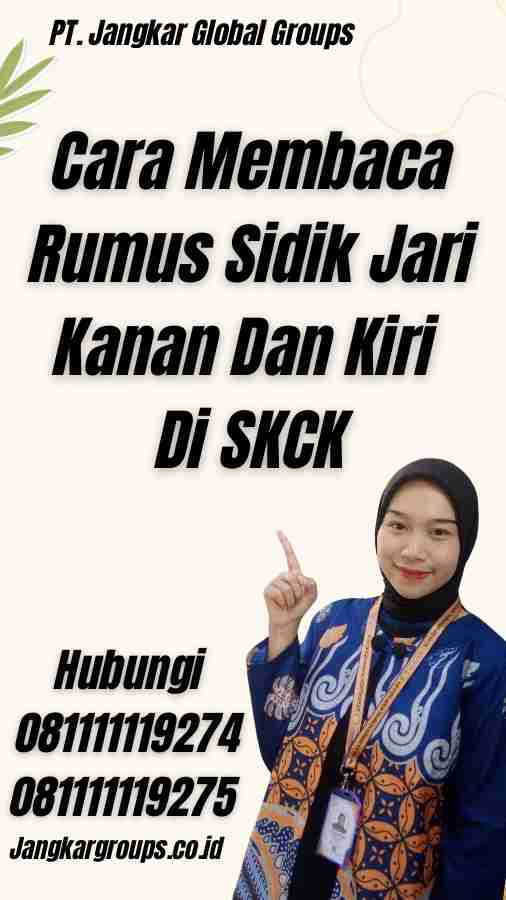 Cara Membaca Rumus Sidik Jari Kanan Dan Kiri Di SKCK