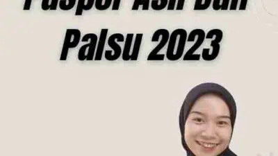 Cara Membedakan Paspor Asli Dan Palsu 2023