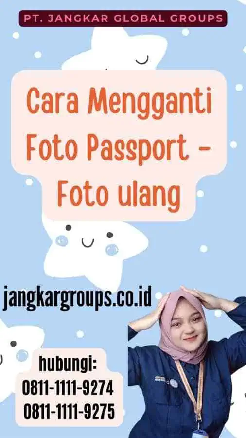 Cara Mengganti Foto Passport - Foto ulang