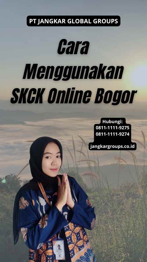 Cara Menggunakan SKCK Online Bogor