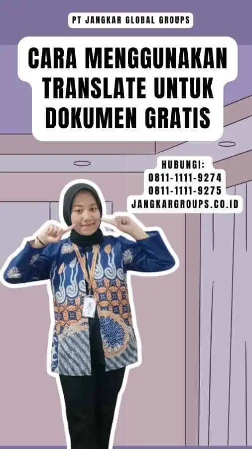 Translate Untuk Dokumen Gratis: Cara Mudah Terjemahkan – Jangkar Global ...