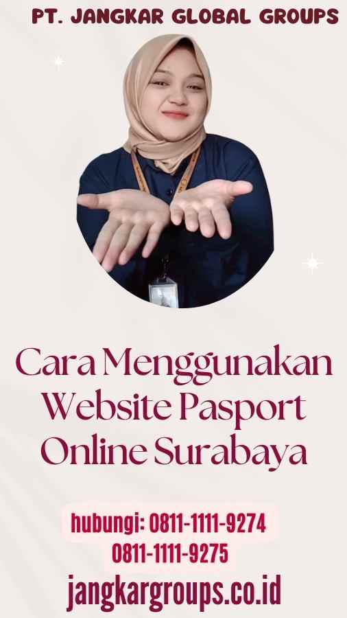 Cara Menggunakan Website Pasport Online Surabaya