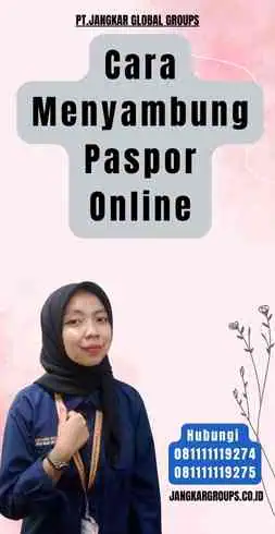 Cara Menyambung Paspor Online