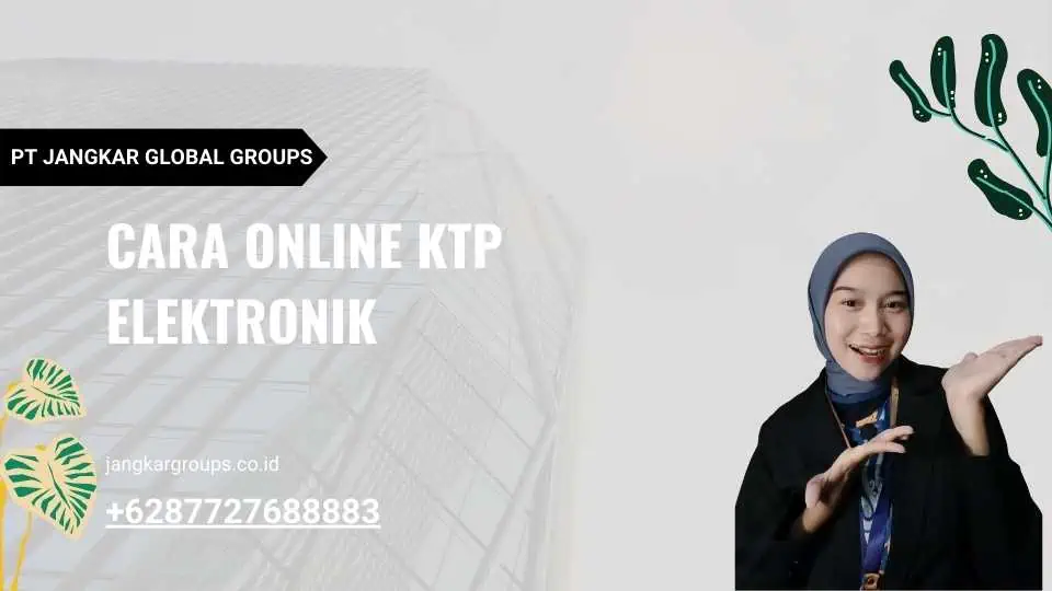 Cara Online KTP Elektronik