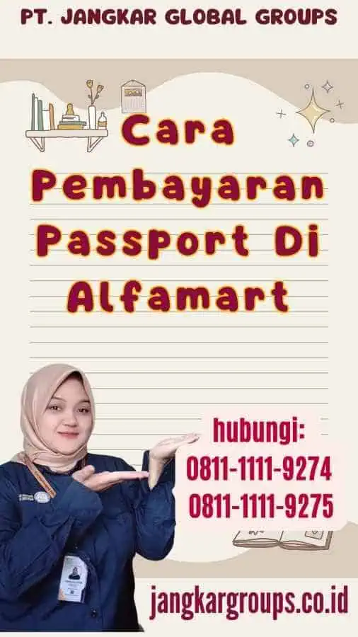 Cara Pembayaran Passport Di Alfamart