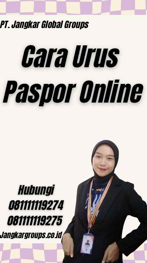 Cara Urus Paspor Online