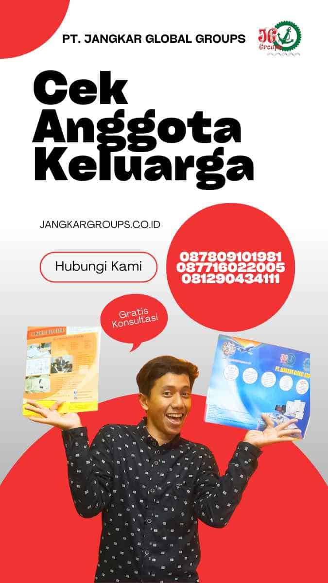 Cek Anggota Keluarga