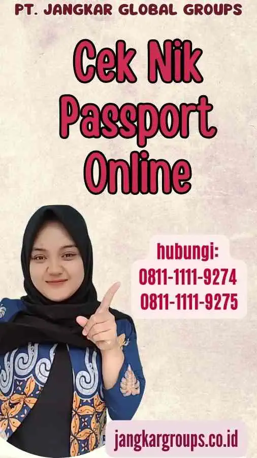 Cek Nik Passport Online