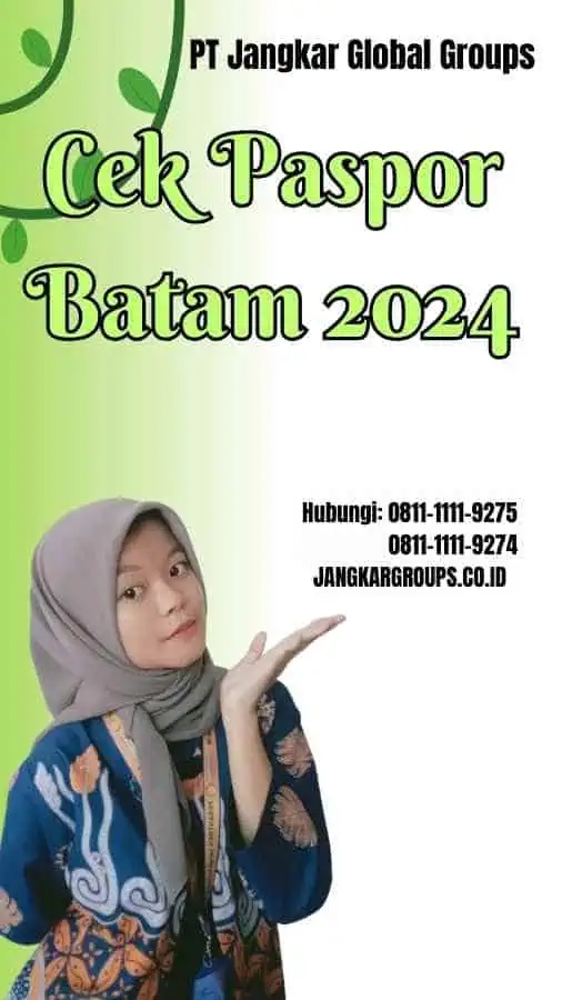 Cek Paspor Batam 2024