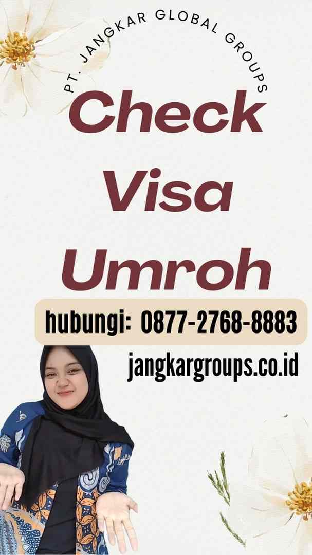Check Visa Umroh