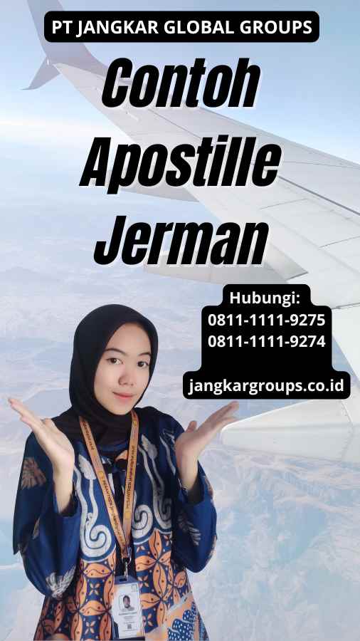 Contoh Apostille Jerman