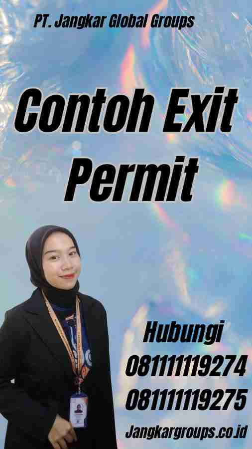 Contoh Exit Permit