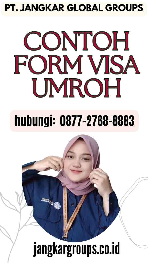 Contoh Form Visa Umroh