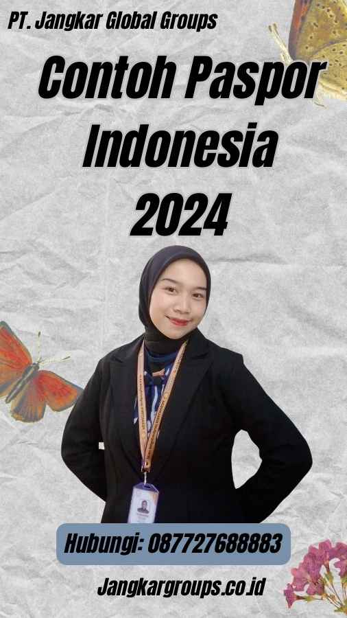 Contoh Paspor Indonesia 2024