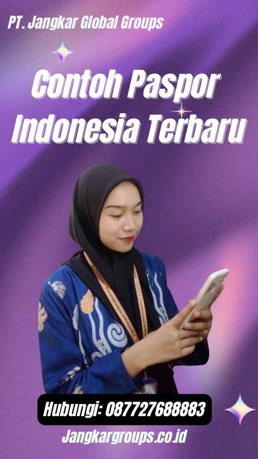 Contoh Paspor Indonesia Terbaru