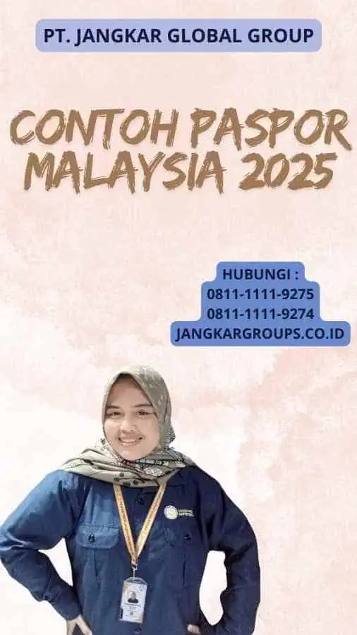 Contoh Paspor Malaysia 2025