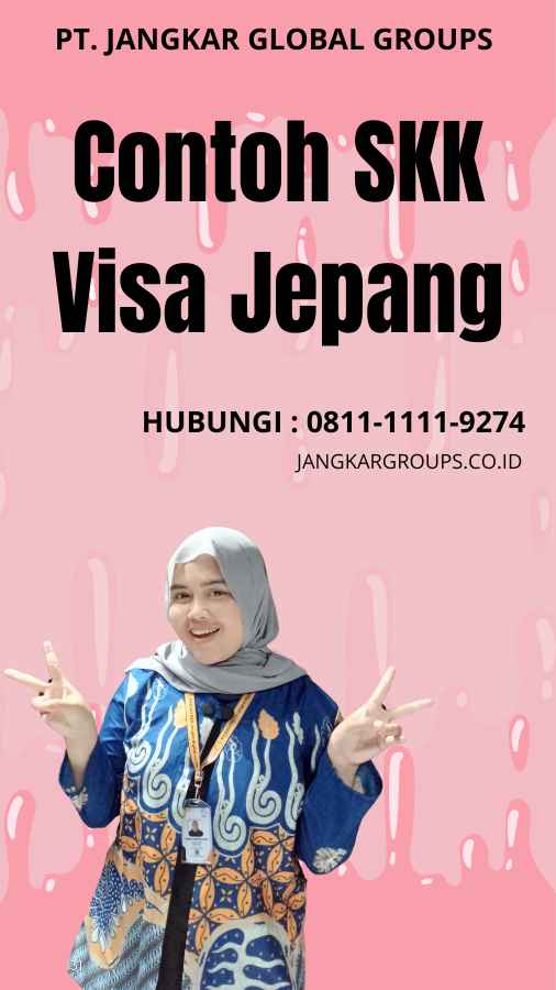 Contoh SKK Visa Jepang